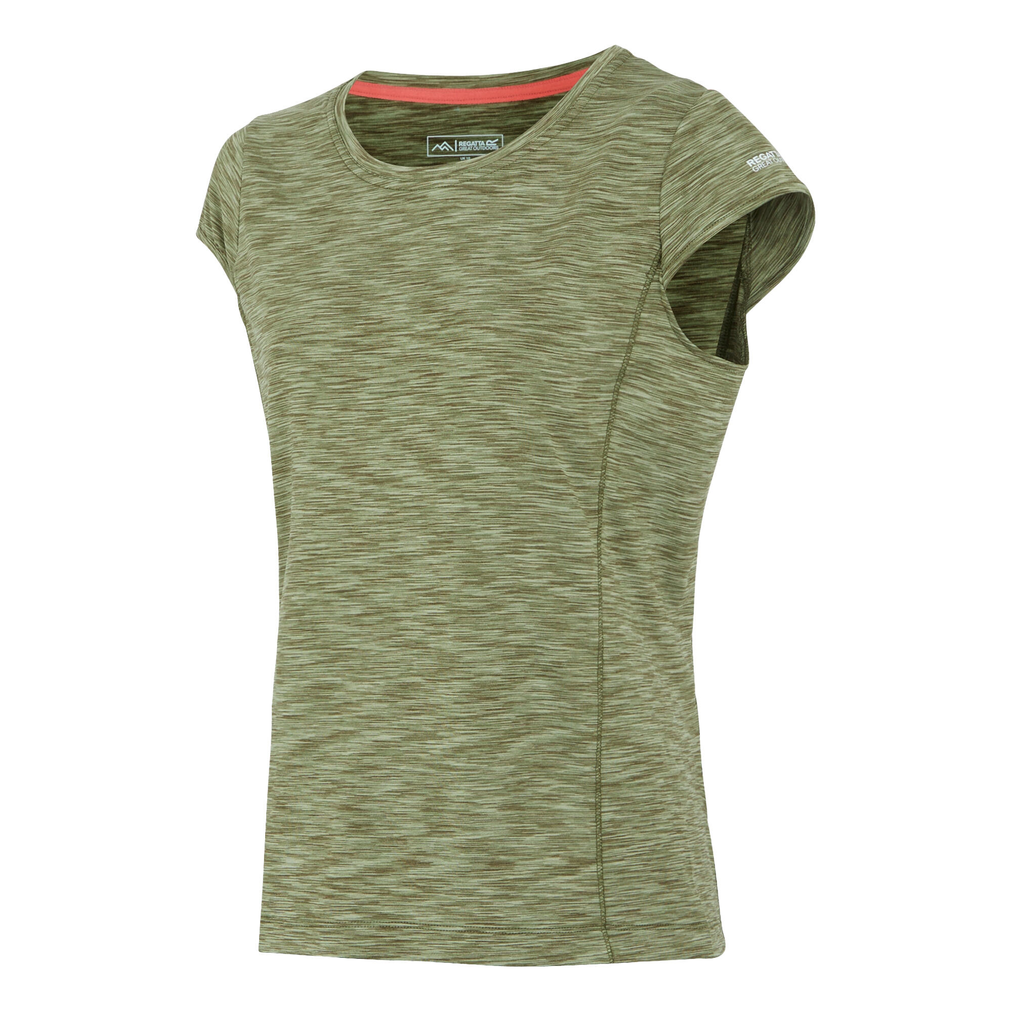 Dames Hyperdimension II Tshirt (Nefrietgroen) 3/4