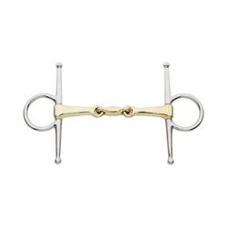 Mors à aiguille pour cheval double brisure Kavalkade KavalBit 16 mm
