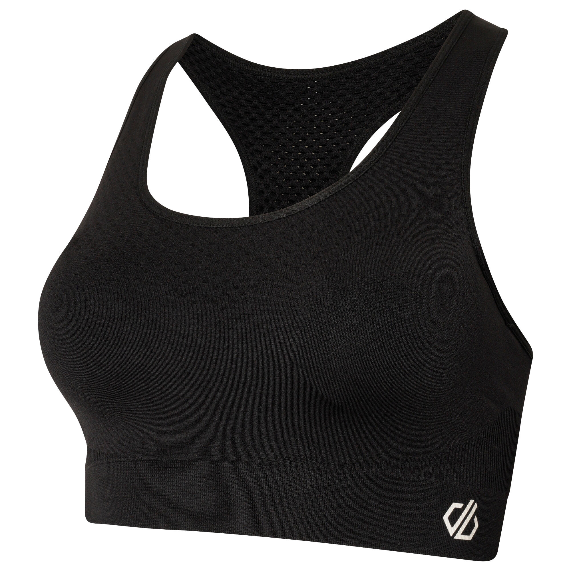 Womens/Ladies Dont Sweat It II Sports Bra (Black) 3/4