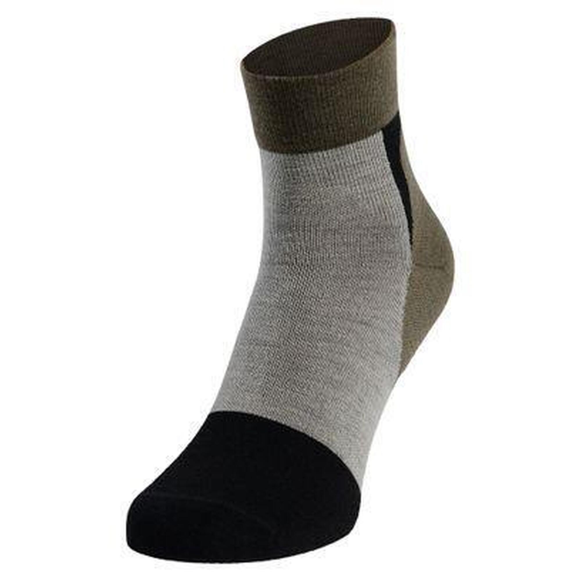 Odlo - Chaussettes De Randonnée Odlo Performance Wool Low Vert/gris - Chaussettes - Vert - 39/42 - Decathlon