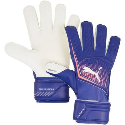 Unisex ultra match keepershandschoenen voor volwassenen (blauw)