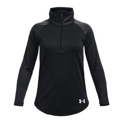T-shirt à manches longues demi-zip Noir Fille Under Armour Tech Graphic Half