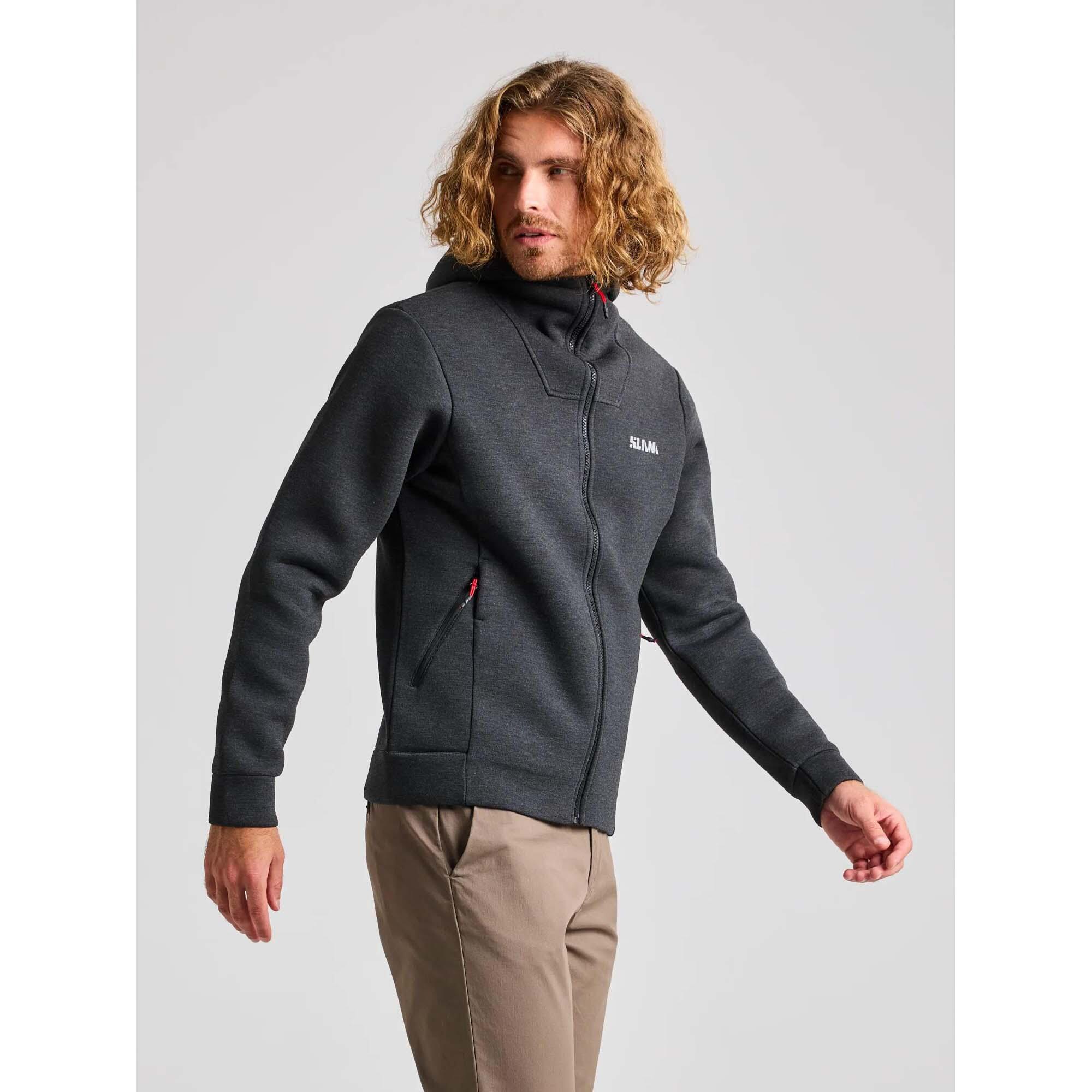 Sweat À Capuche Entièrement Zippé Slam Act Adulte 3/3