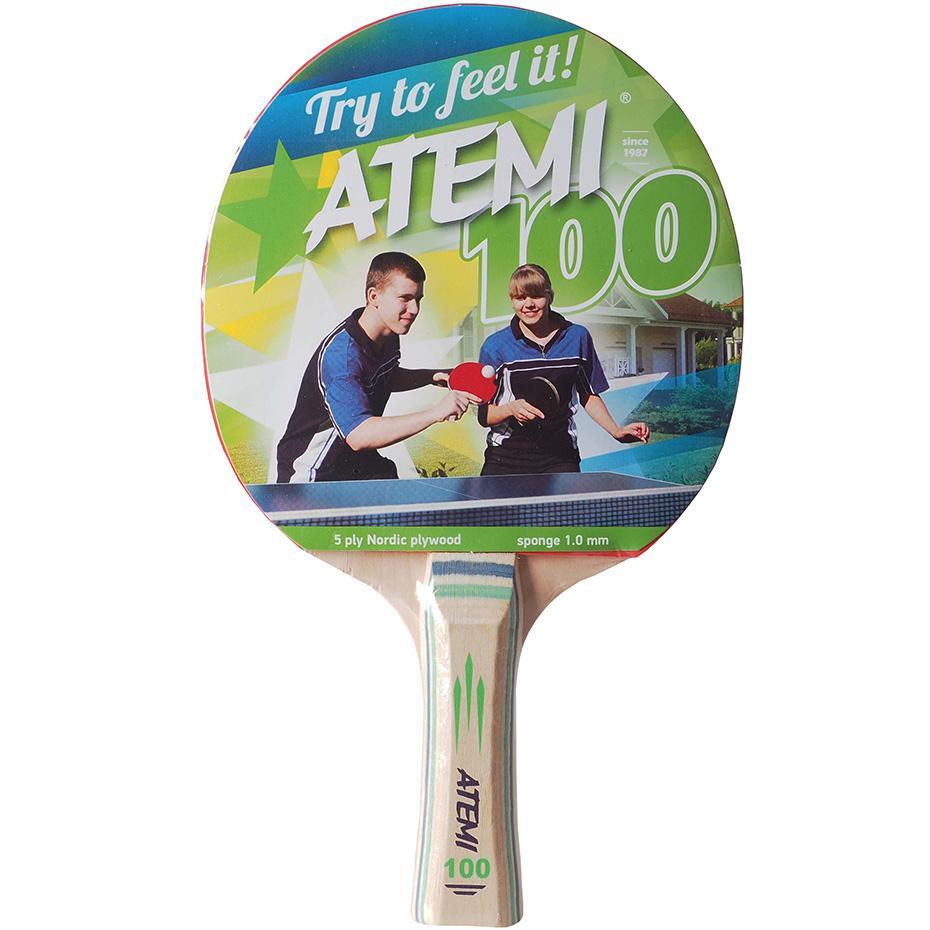 Atemi - Raquette De Pingpong (multicolore) - Raquette De Tennis De Table - Multicolore|noir - Taille Unique - Decathlon