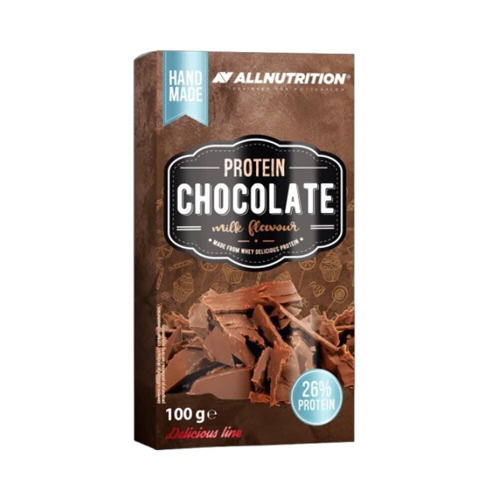 ALLNUTRITION Eiwitkoeken - Eiwitchocolade (100g) - Chocolat Au Lait