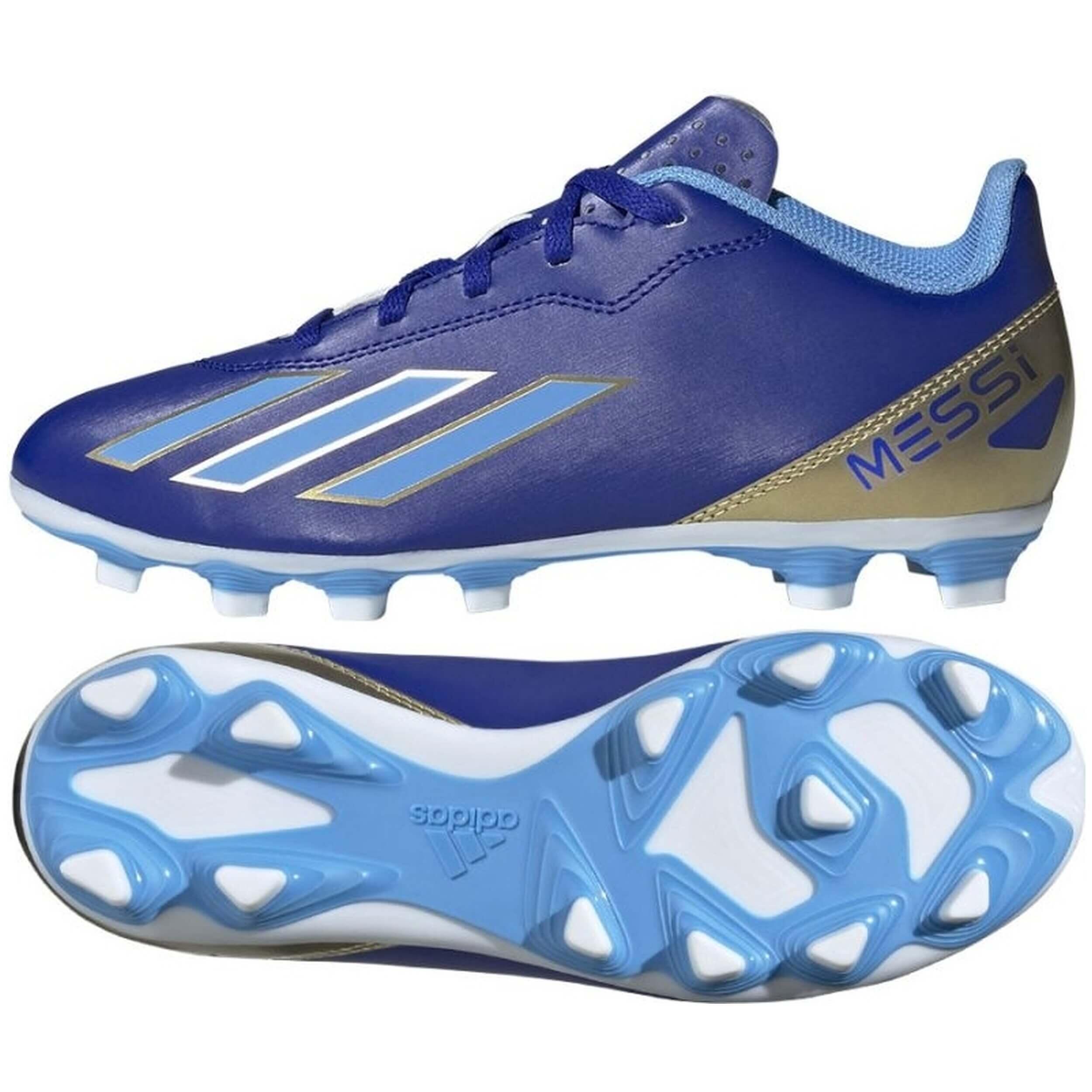 Chuteiras de futebol Menino Adidas X Crazyfast Club Fxgessi Azul 2/5
