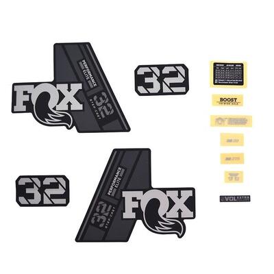 Kit di decalcomanie Fox 2021. 32 SC. P-Se. Logo. Fork