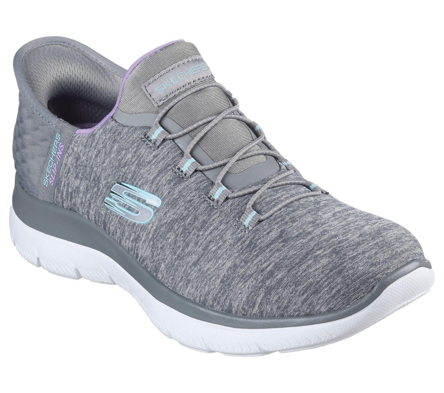 light grey / multi-colour