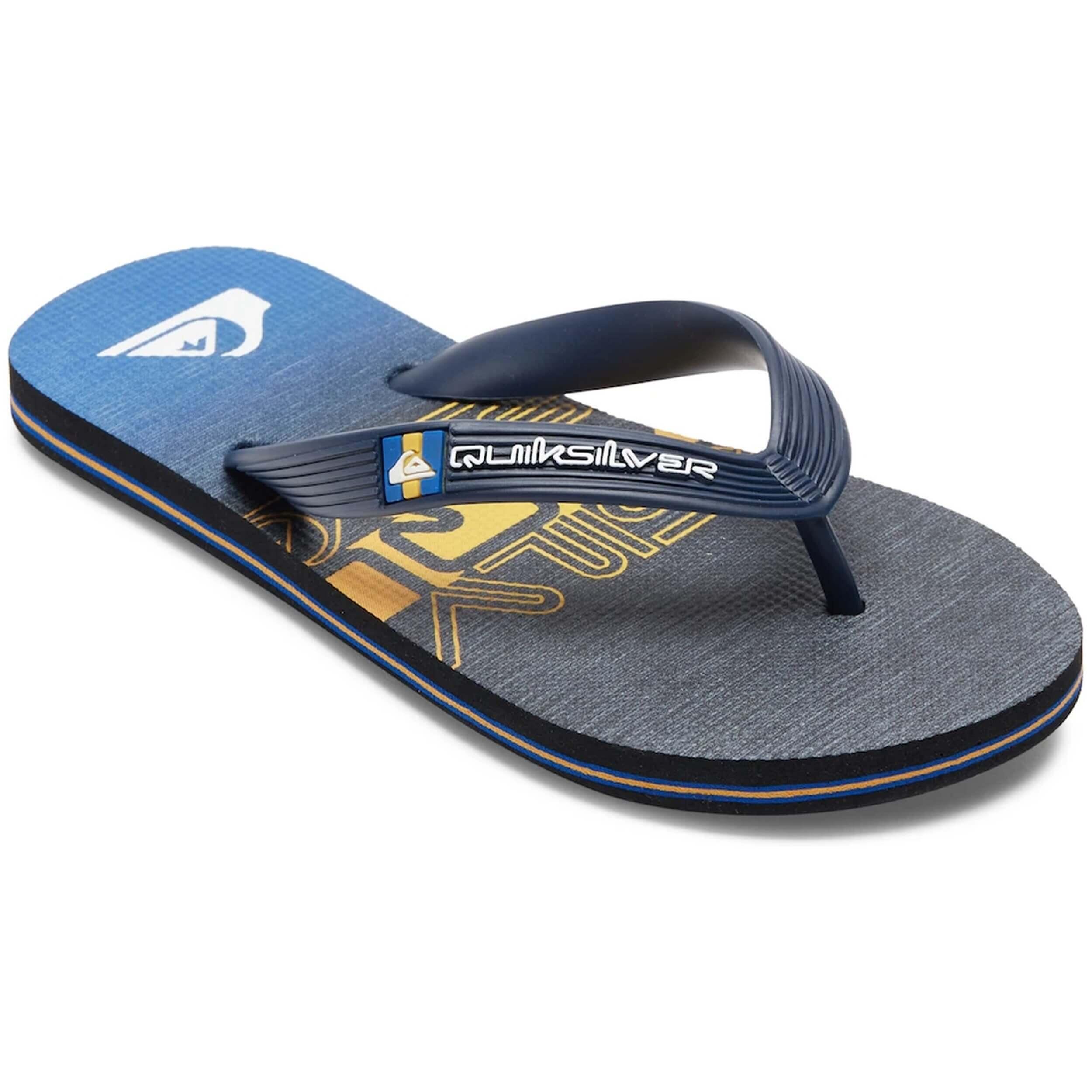 Tongs Quiksilver modèle AQBL100558-XKKN pour unisexe enfants 4/5