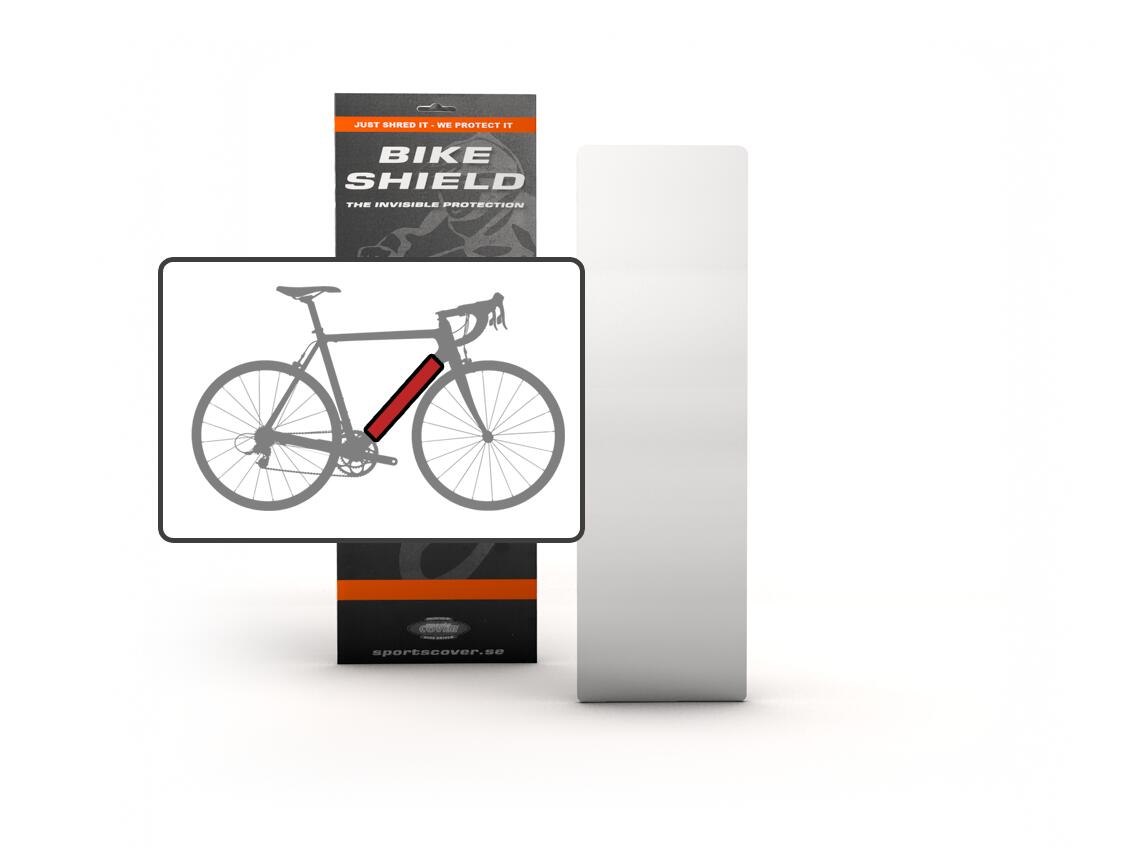Bikeshield frame bescherming Tube shield large matte 2/5