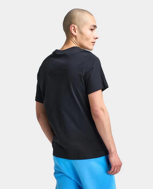 T-shirt uomo nike sportswear graphic swoosh - nero 2/4