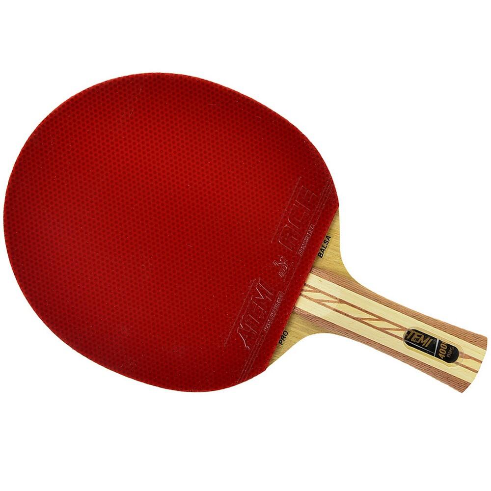 ATEMI Balsa tafeltennisbatje (Zwart/Rood)