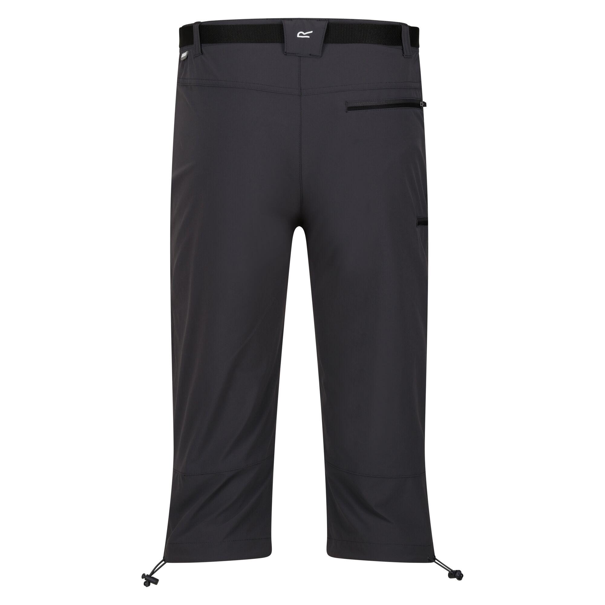 Pantaloncini Capri Active Uomo Regatta Xert Stretch III Grigio Foca 2/5