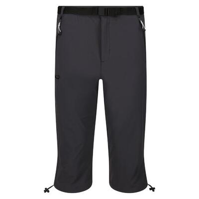 Heren xert stretch iii stretch active capri shorts (afdichting grijs)