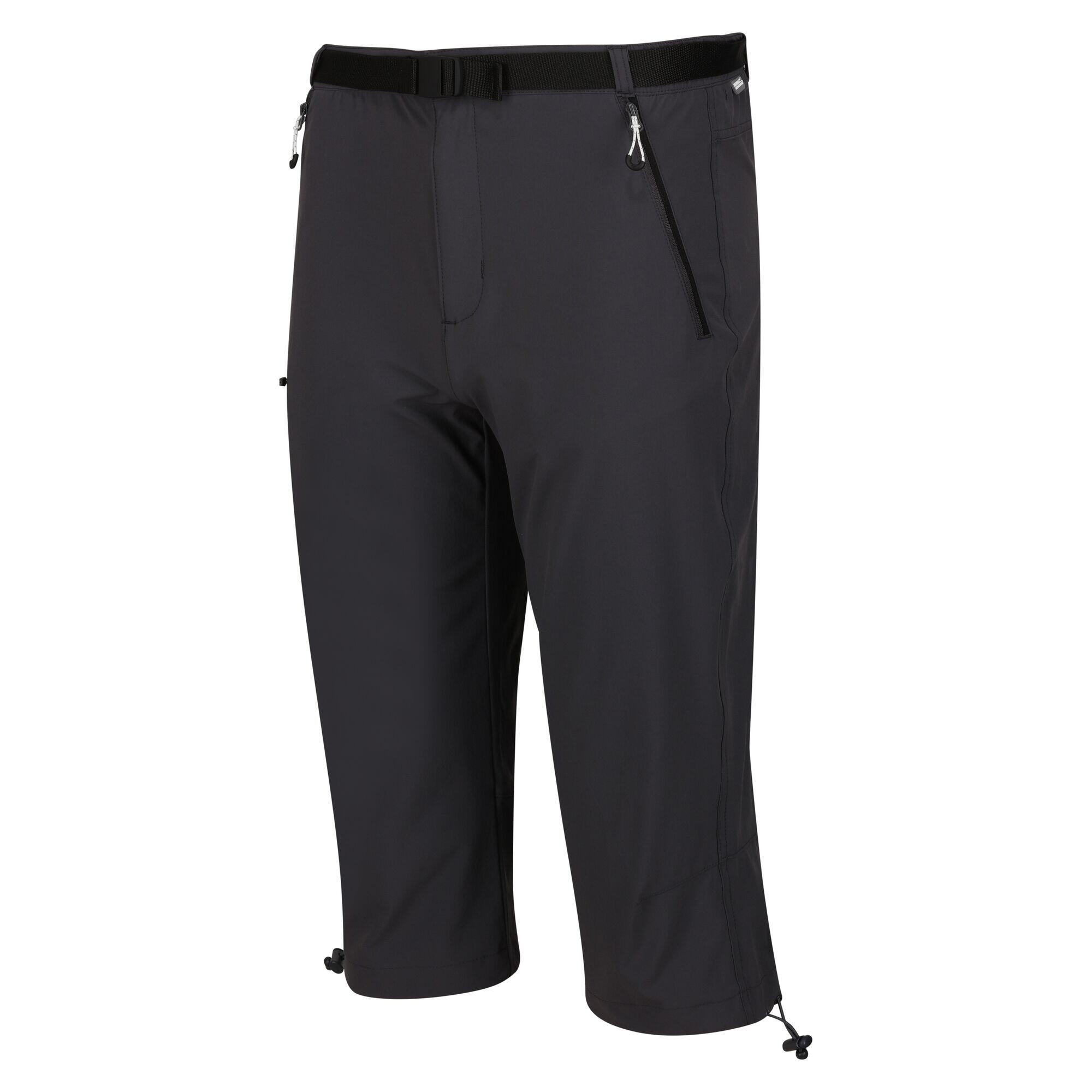 Pantaloncini Capri Active Uomo Regatta Xert Stretch III Grigio Foca 3/5