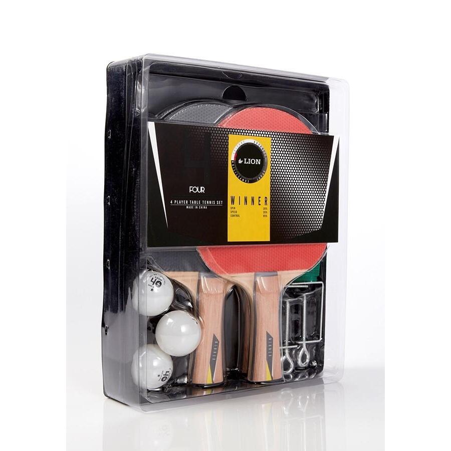 Table Tennis Set (Black/Red/White) 1/1