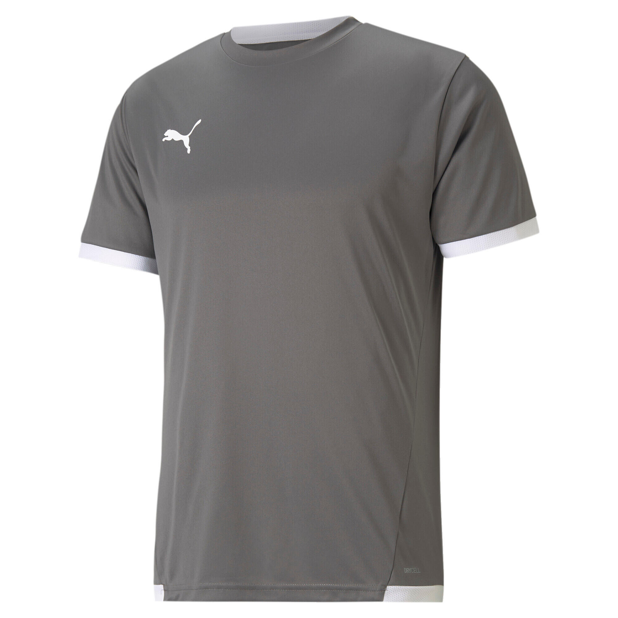 Puma - Maillot Puma Teamliga - T-shirt Manches Courtes - Blanc|gris - 52 2xl - Decathlon