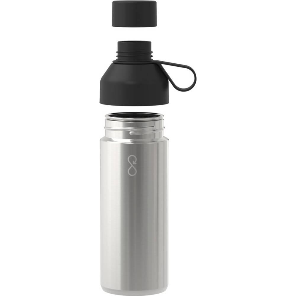 Lite 620ml Water Bottle (Solid Black) 2/3