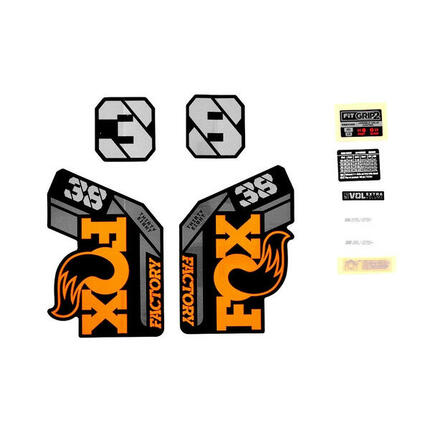 Sticker-Set Fox Racing 2021 38 F-S