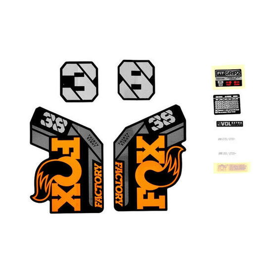 Kit di adesivi Fox Racing 2021 38 F-S