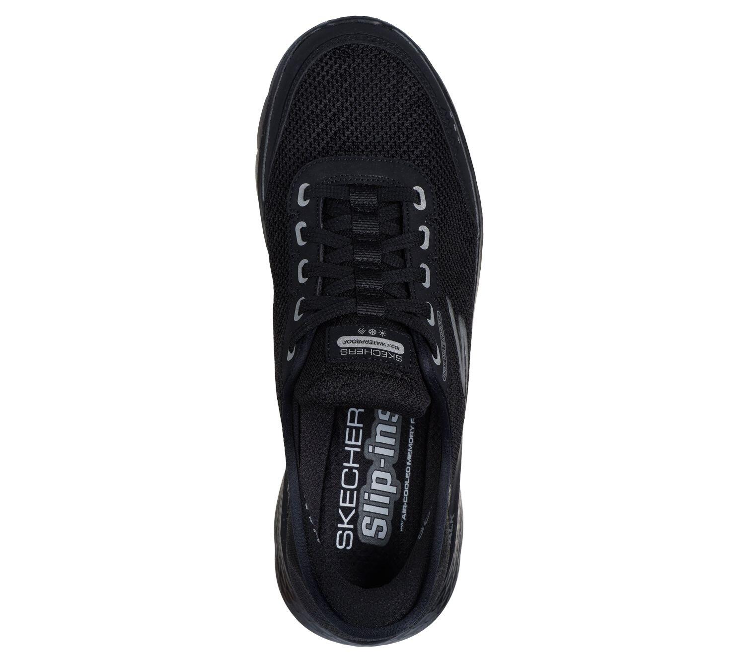 Herren GO WALK FLEX 100% WATERPROOF Slip-On Schwarz 2/5