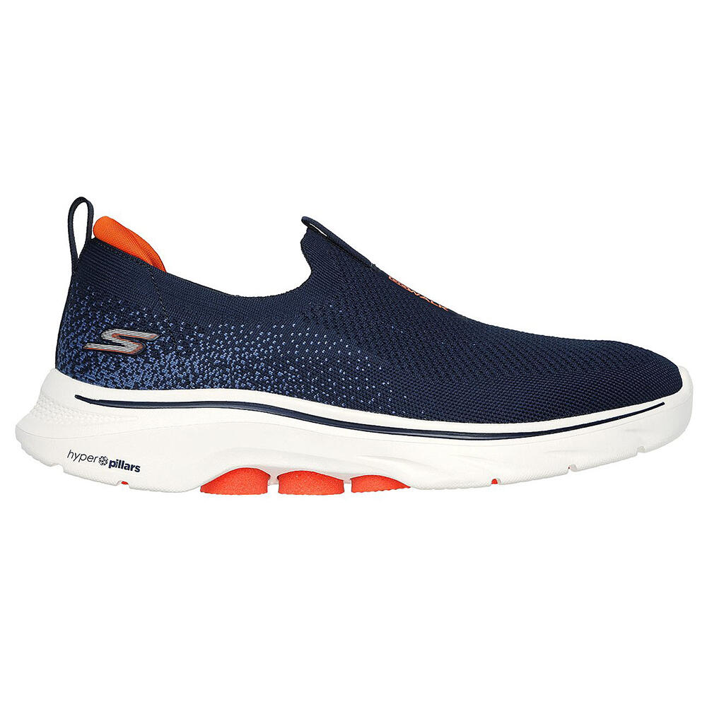 Apolina TARA BLUE STONE　5-7y Skechers Men GOwalk 7 Walking Shoes - 216633-NVOR