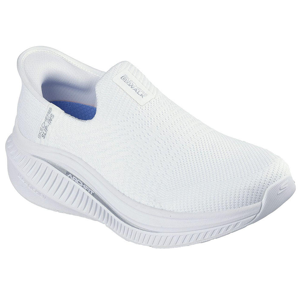 Skechers Women Slip-ins GOwalk Max Cushioning Walking Shoes - 125586-WHT