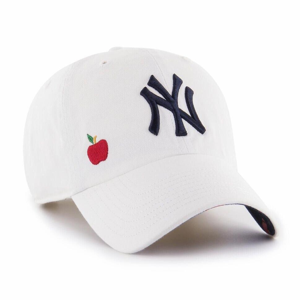 Czapka z daszkiem męska do baseball'u Brand 47 New York Yankees biała