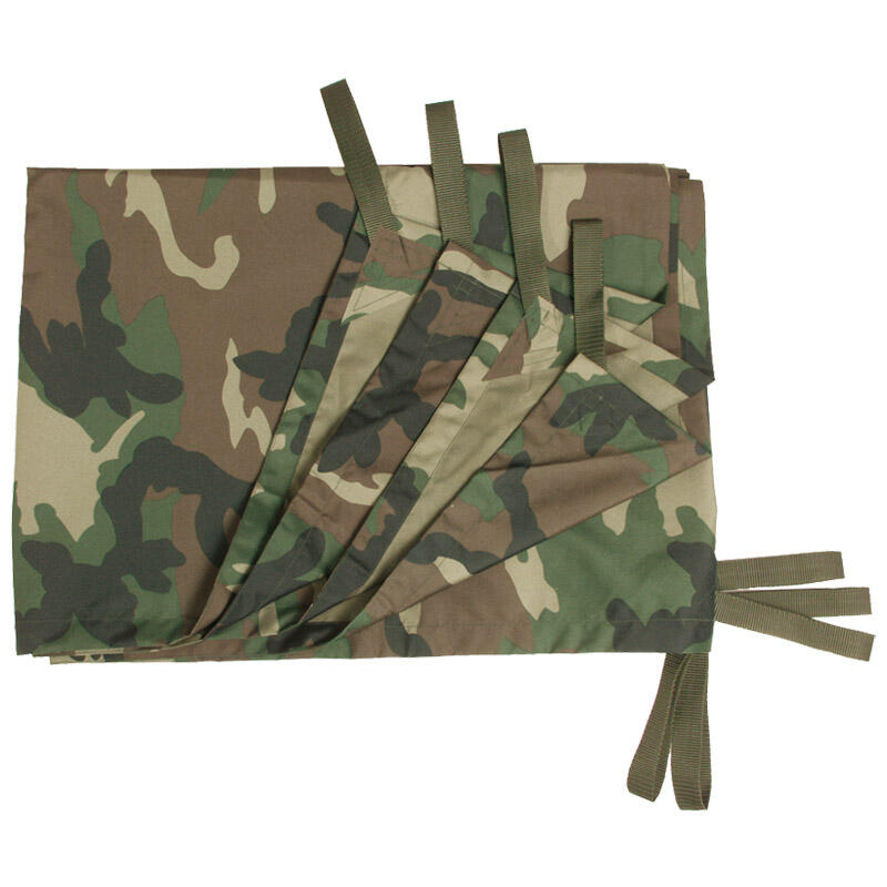 MIL-TEC Mil-Tec Multipurpose Plane Tarpaulin 'Tarp' Woodland
