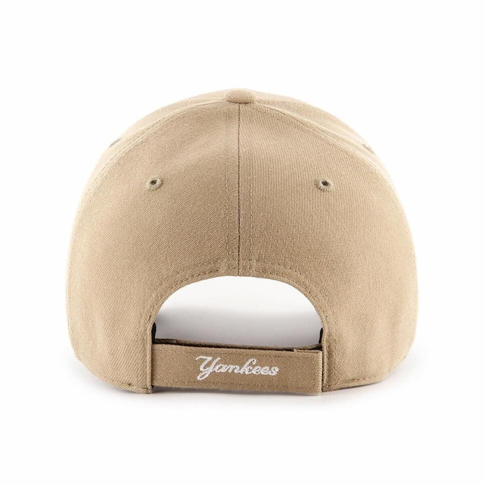 Czapka z daszkiem męska do baseball'u Brand 47 New York Yankees brązowa