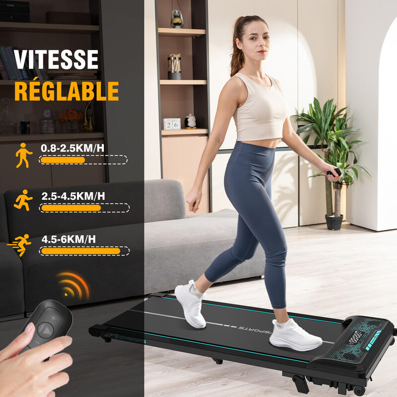 Banda de Alergare înclinată 4%,WP6,440W, 6,0 km/h, Bluetooth, Telecomandă