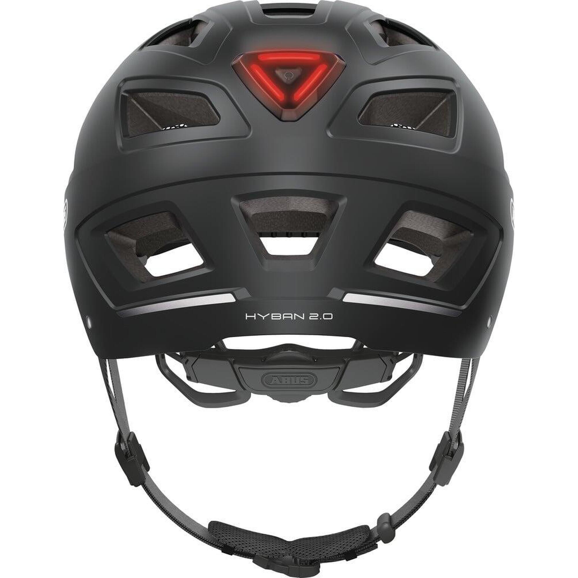 Kask rekreacyjny „Hyban 2.0”, czarny