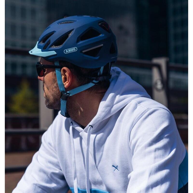 ABUS Kask rekreacyjny Urban-I 3.0”, niebieski