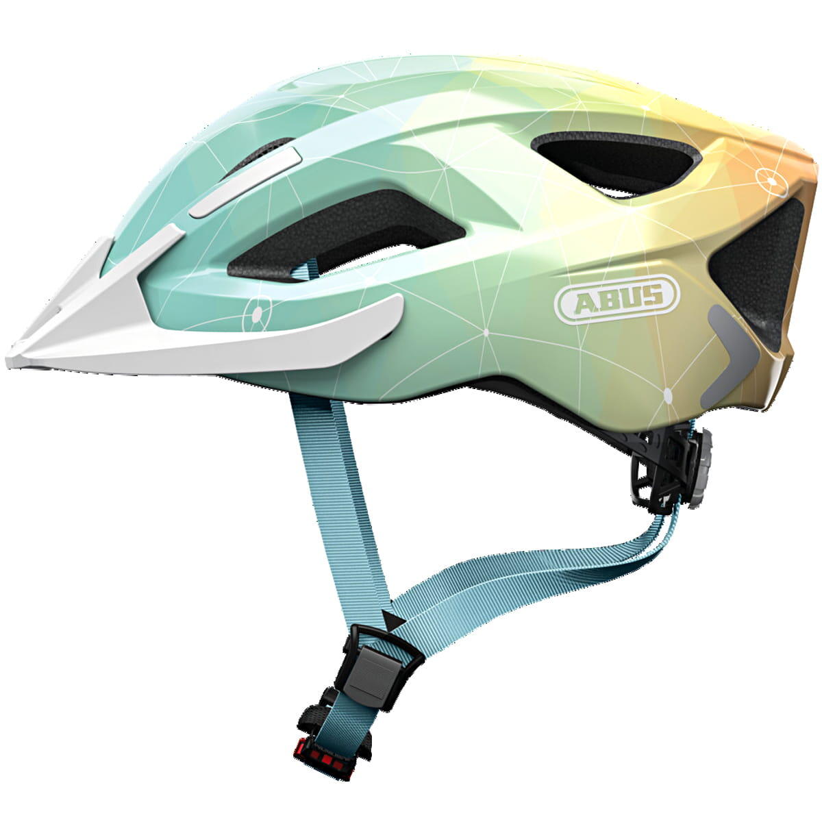 ABUS Aduro 2.0 Helm - Blue Art
