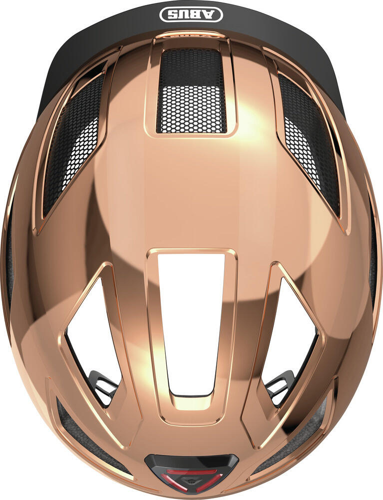 Abus Fietshelm Hyban 2.0 - Chrome Rosé 3/7