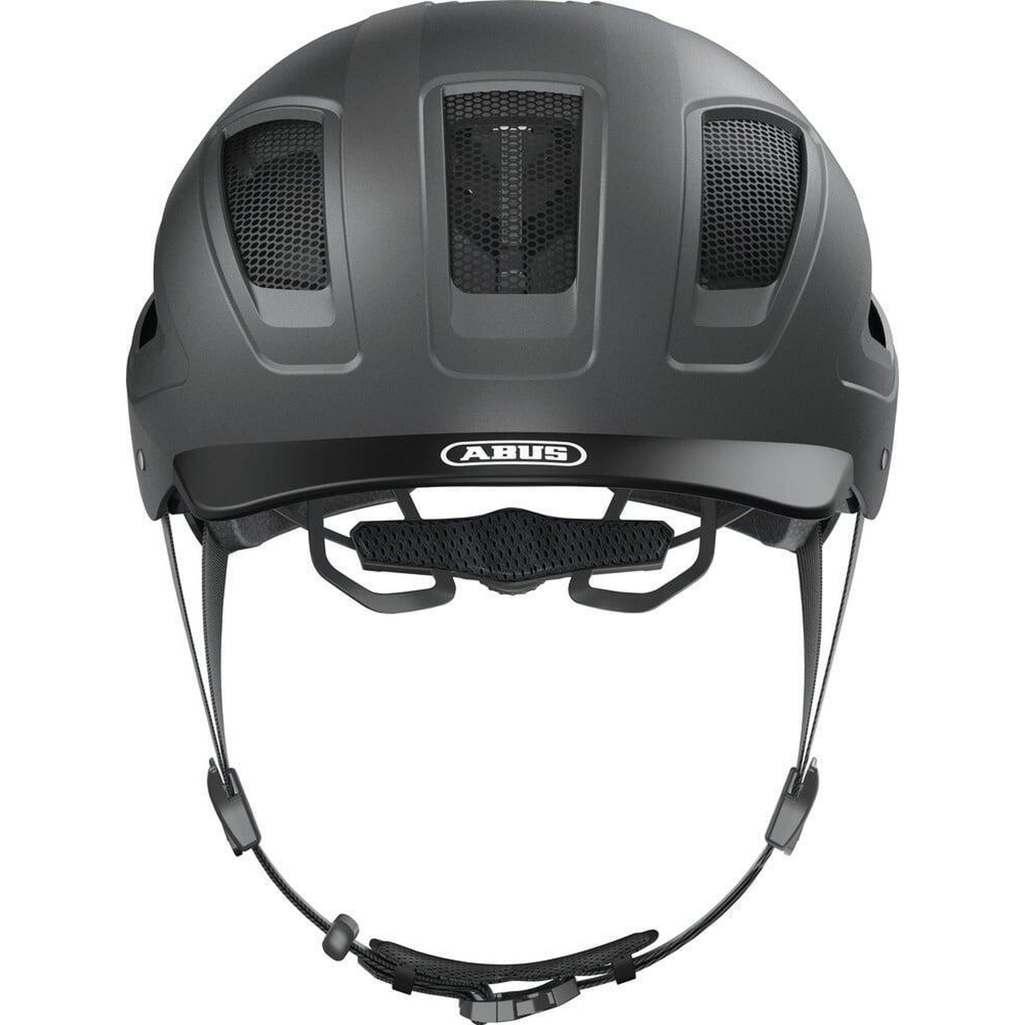 Miejski kask rowerowy „Hyban 2.0”, czarny