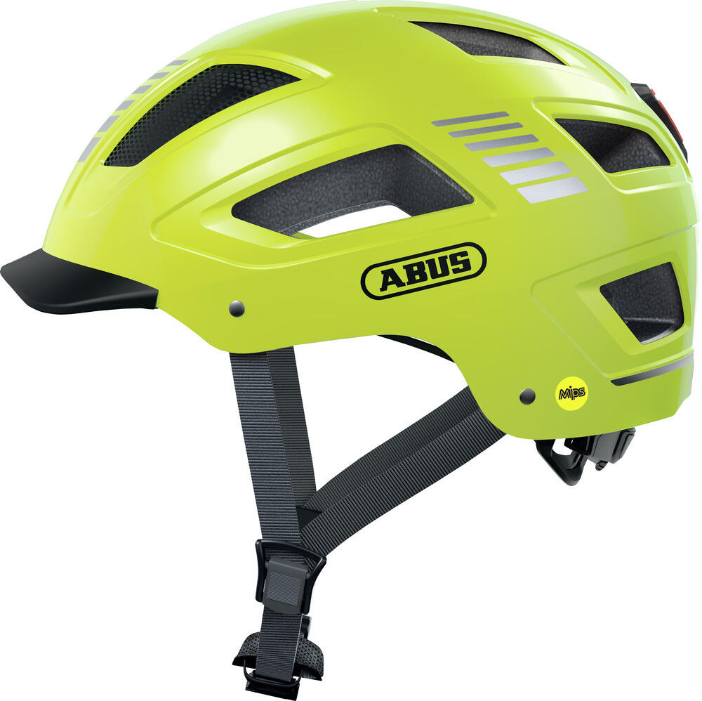 Casque ABUS Hyban 2.0 MIPS Signal Jaune XL 58-63CM 4/7