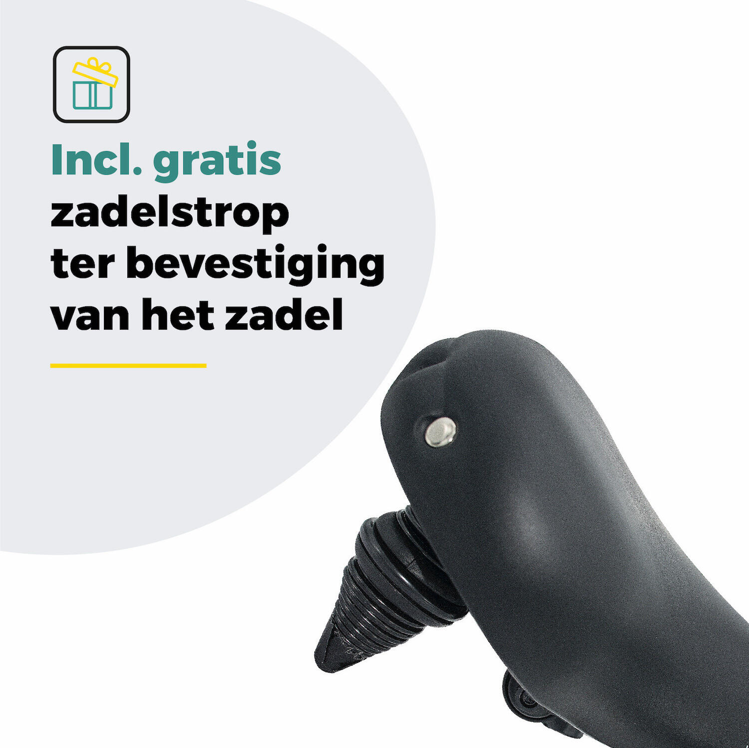 Voltano Drifter Fietszadel 2.0 - Zwart Zadel 6/7