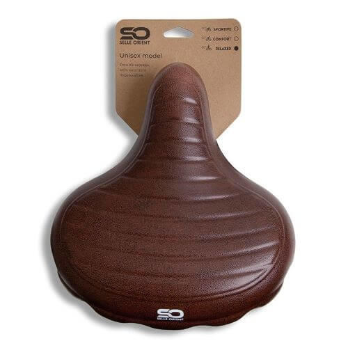 Selle de vélo Relax Premium - Imperméable - Marron 5/7