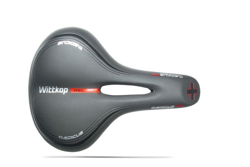 Medicus 1.0 Fietszadel - Heren Trekking Zadel - Zwart 3/7