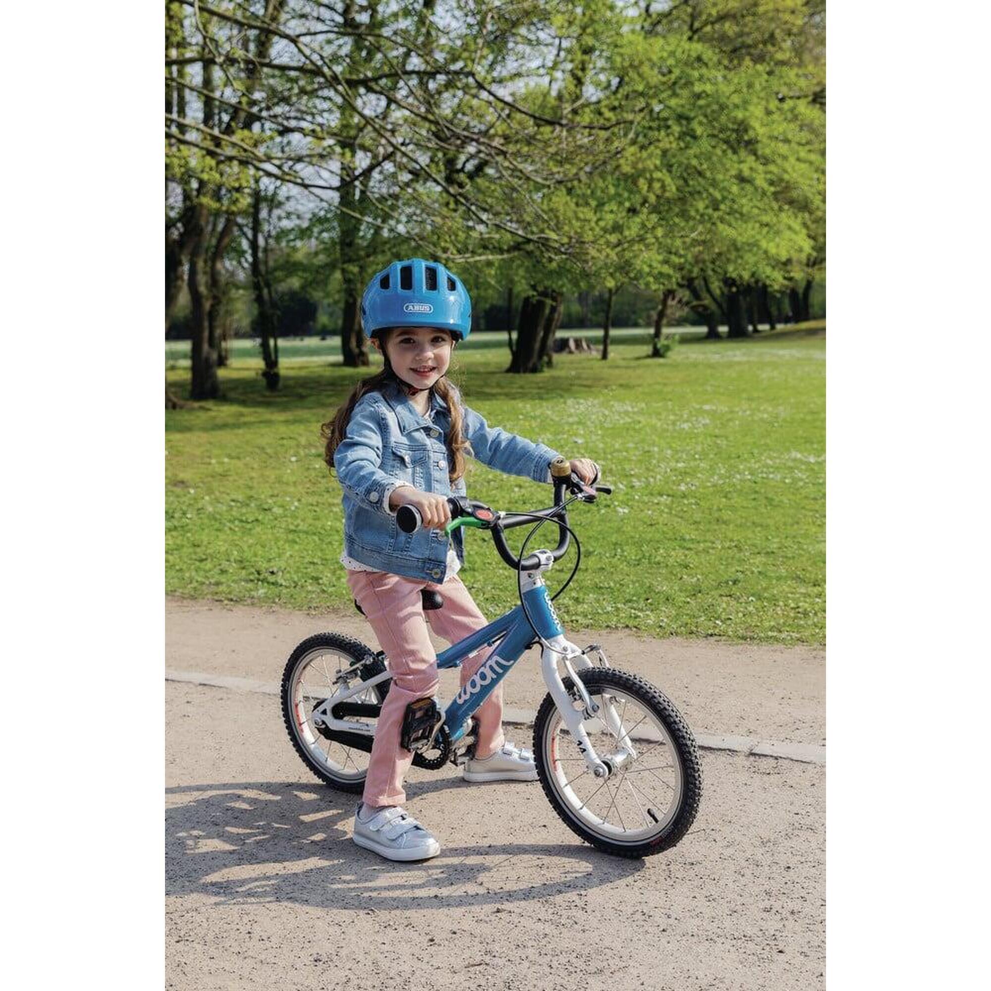 Kask Rowerowy Smiley 3.0 Błyszczący Niebieski M 50-55 Cm