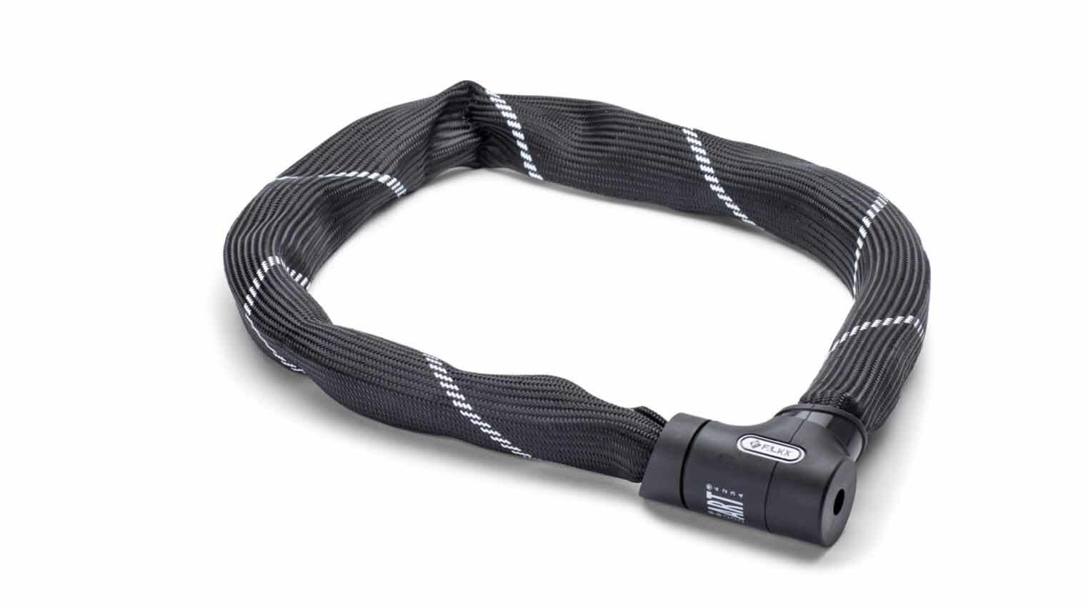 Falkx Iceman 8/900 lucchetto a catena, nero (FB1401D). 3/5