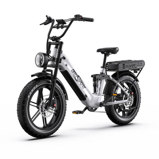 Vélo électrique ONESPORT OT08 PRO, freins hydrauliques, tout-terrain.