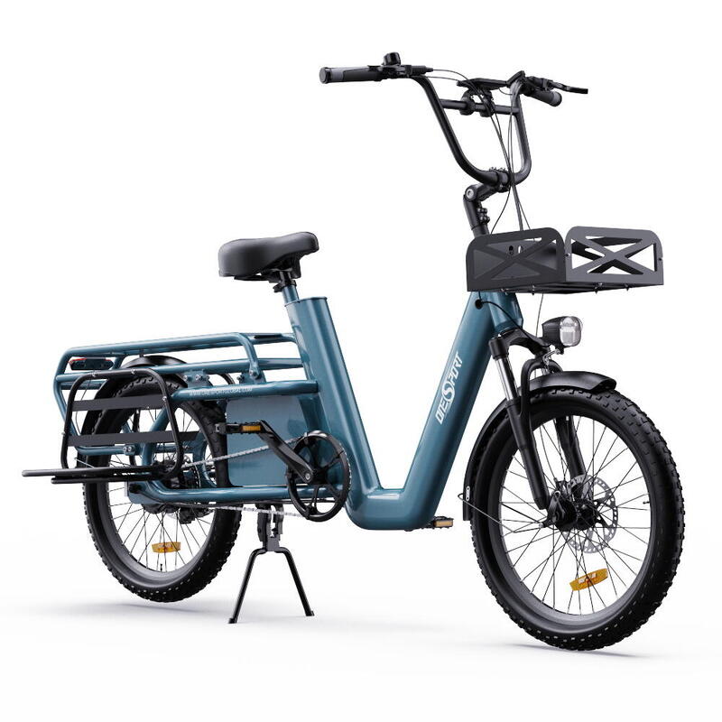 Vélo cargo électrique ONESPORT OT01 20 pouces, batterie 48 V 27 Ah