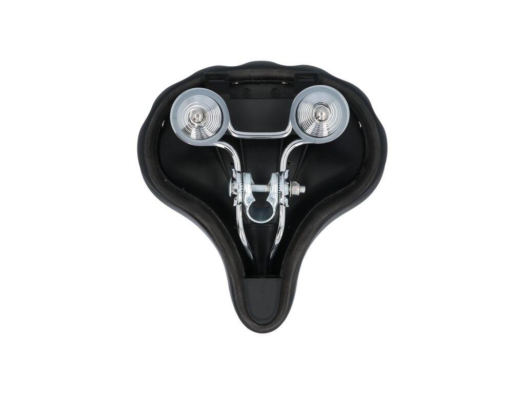 Dresco Drifter Fietszadel Urban XL - Zwart - Unisex 2/7