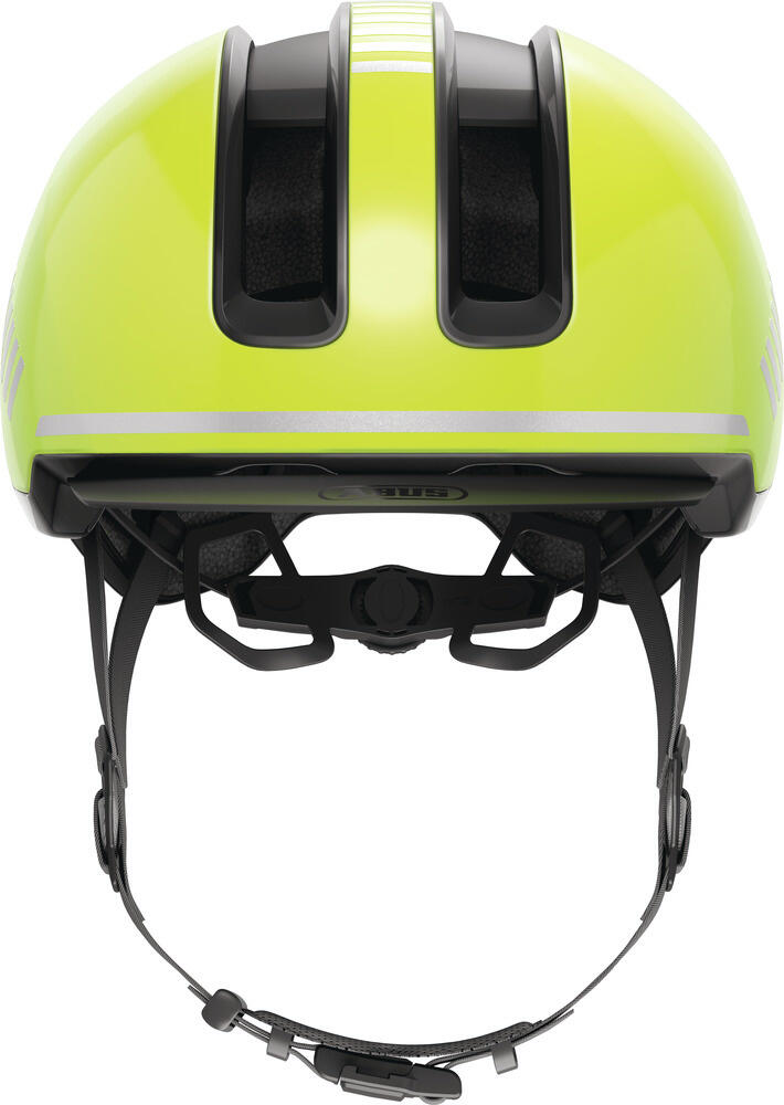 Casque Abus HUD-Y Signal jaune L 57-61 cm - Élégant et Sûr 5/7