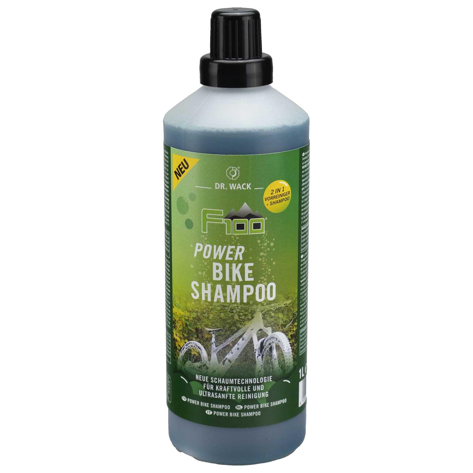 Shampoo bici F100 Power 1000 ml schiuma delicata e protettiva 2/4