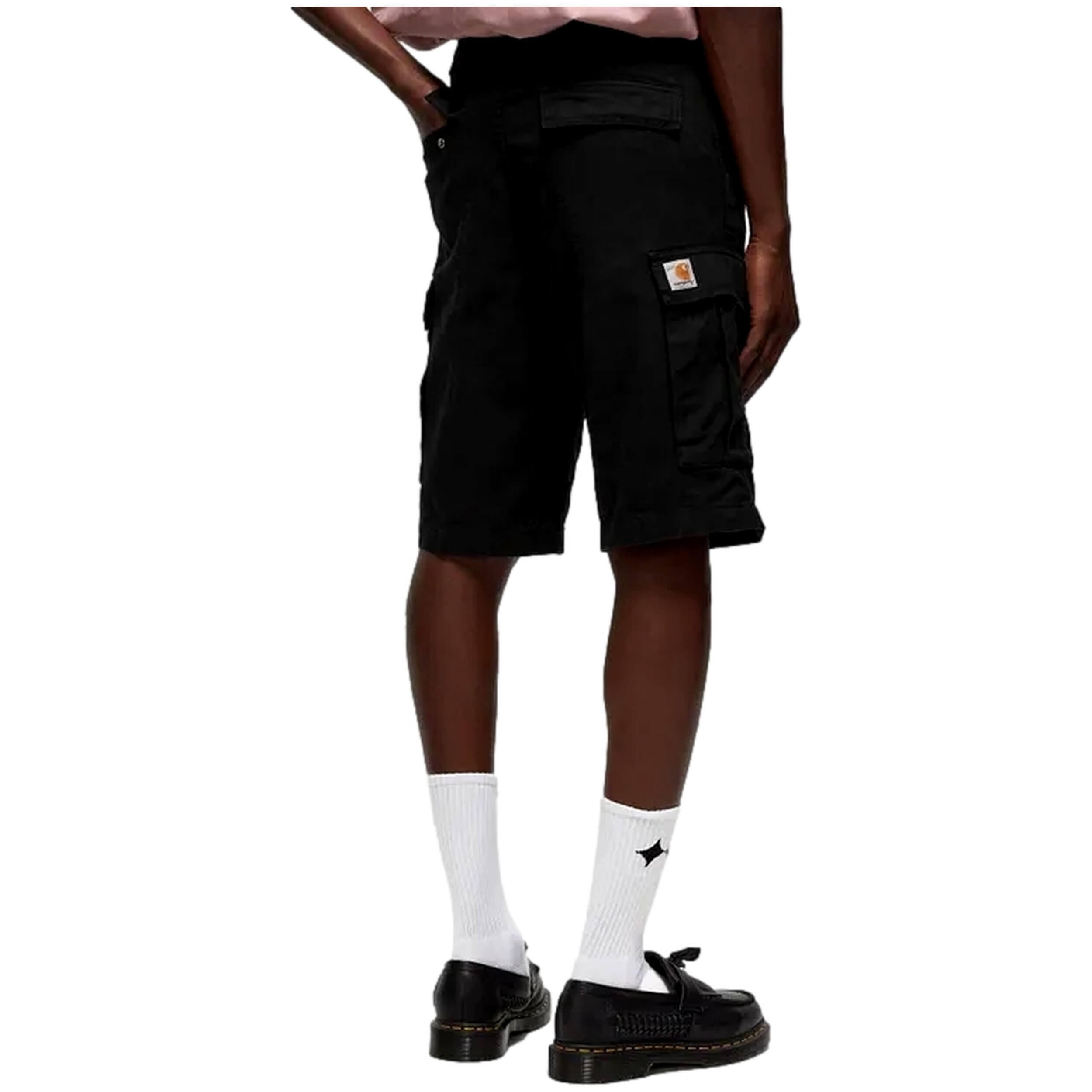 Bermuda Carhartt wip modèle I031517-89GD pour homme 3/4