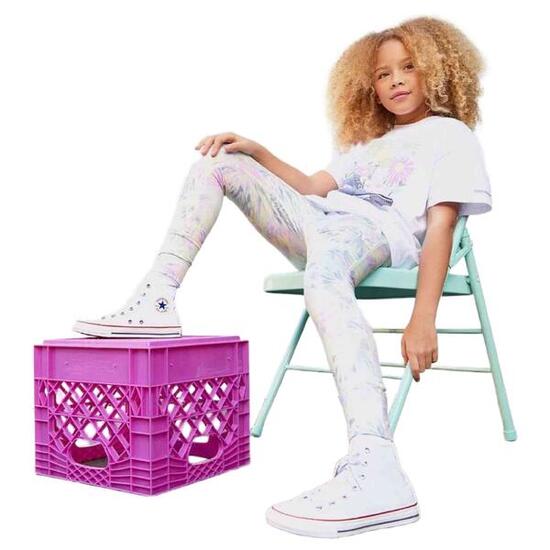 Converse Leggings bambina multicolore taglia M modello 4CF484-EGM