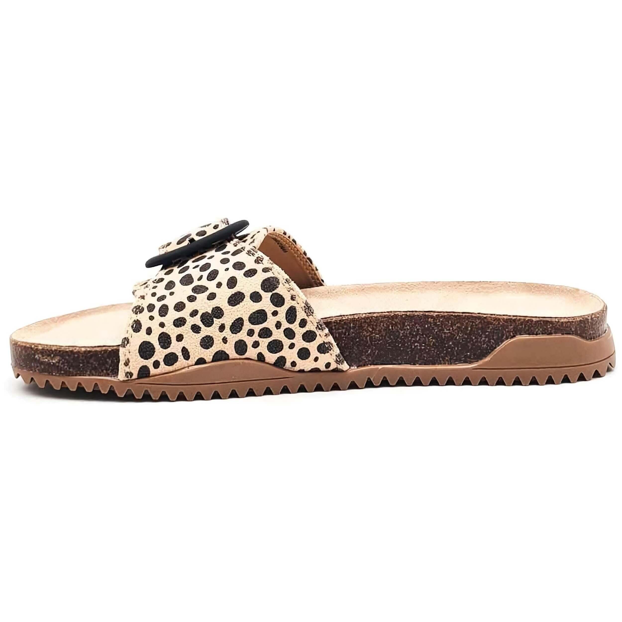 Infradito Mustang modello 50660-LEOPARD per donne 3/4
